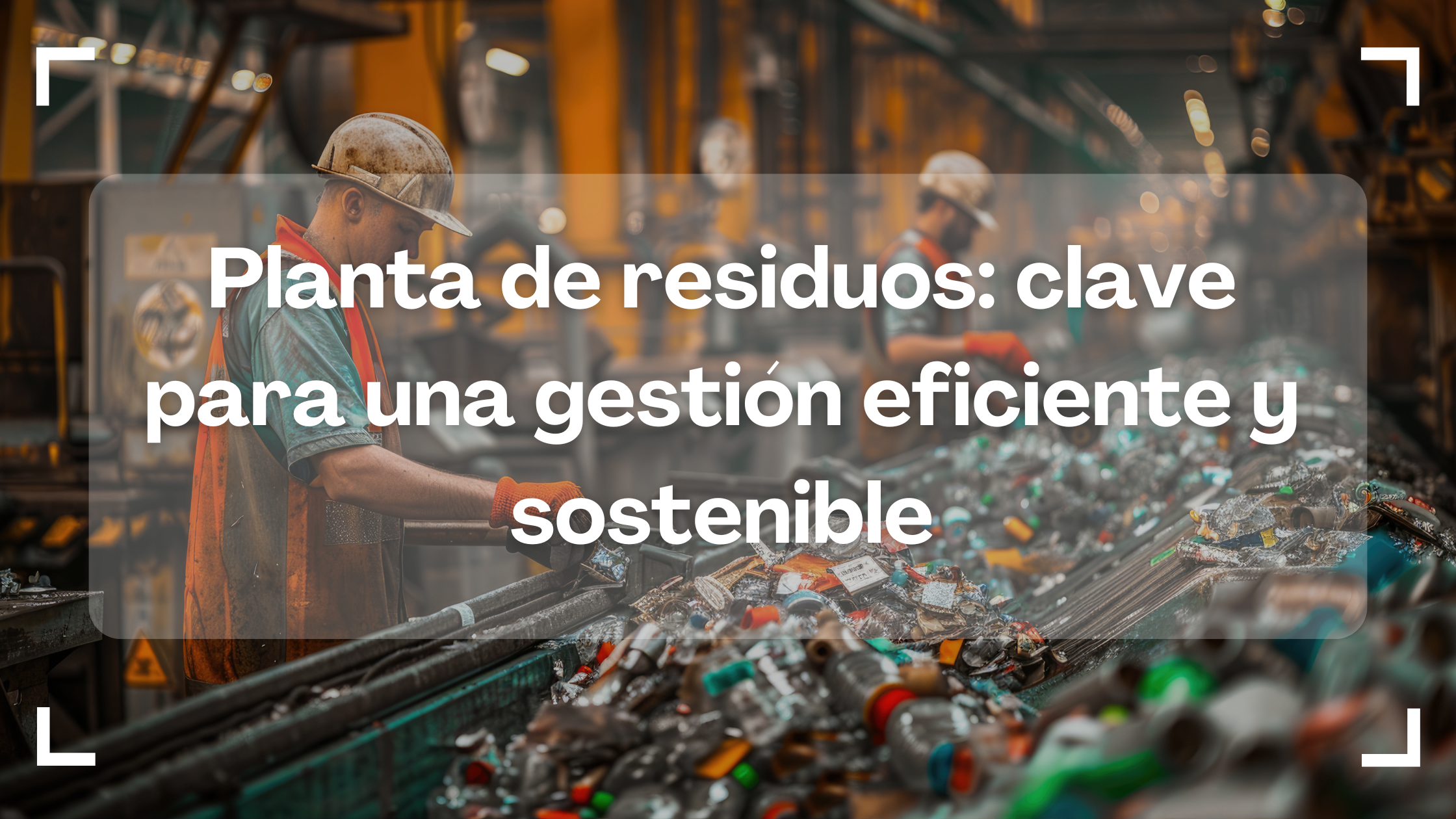 Planta de residuos