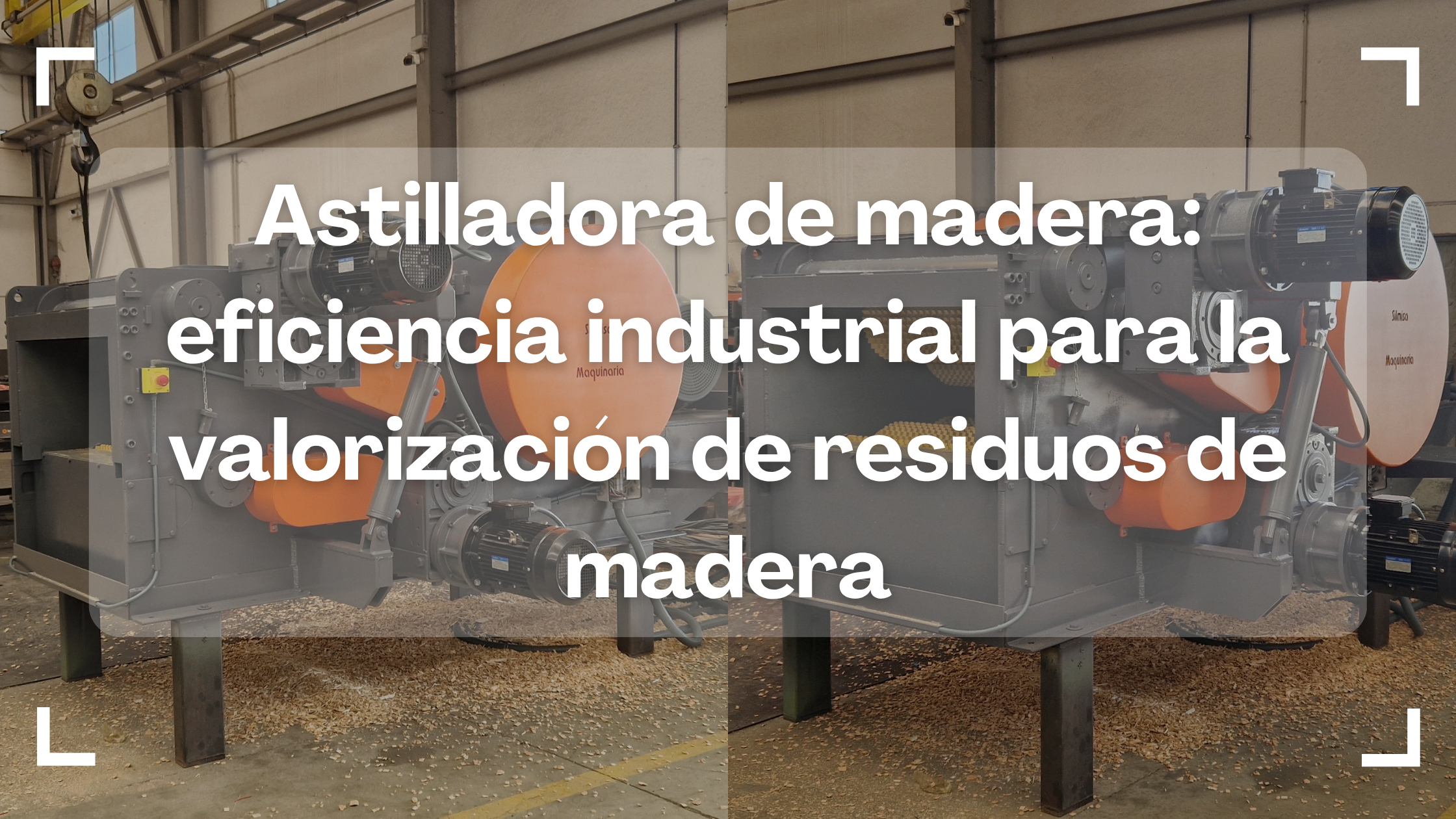 astilladora de madera
