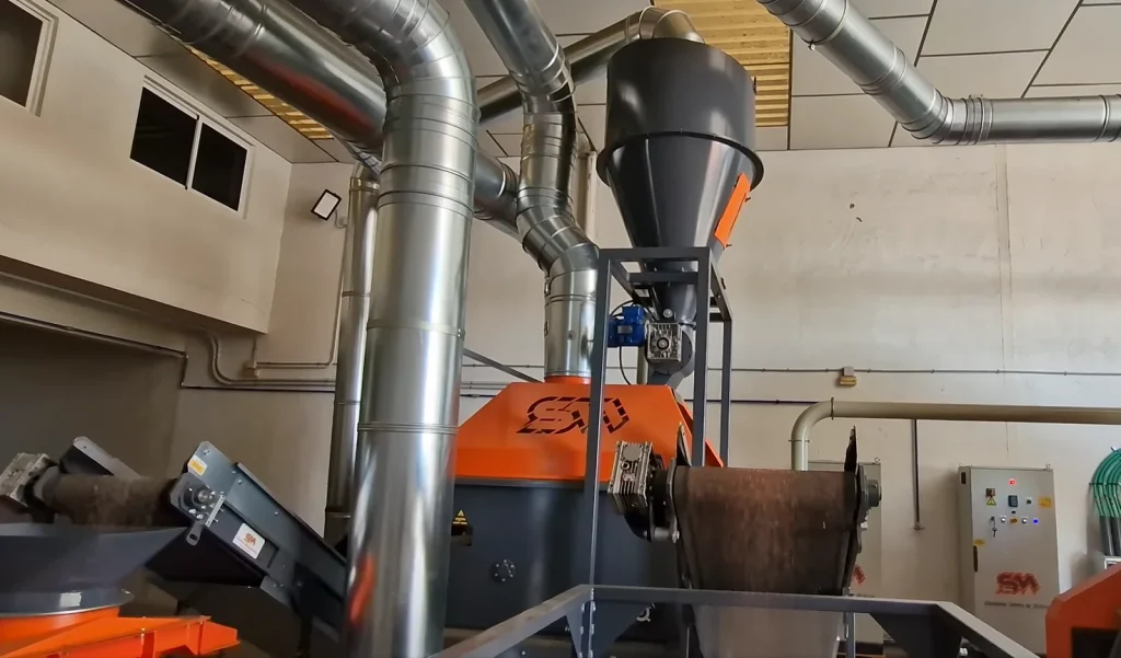 instalacion reciclaje de cobre
