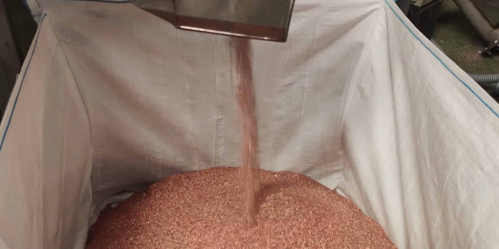 trituracion de cobre
