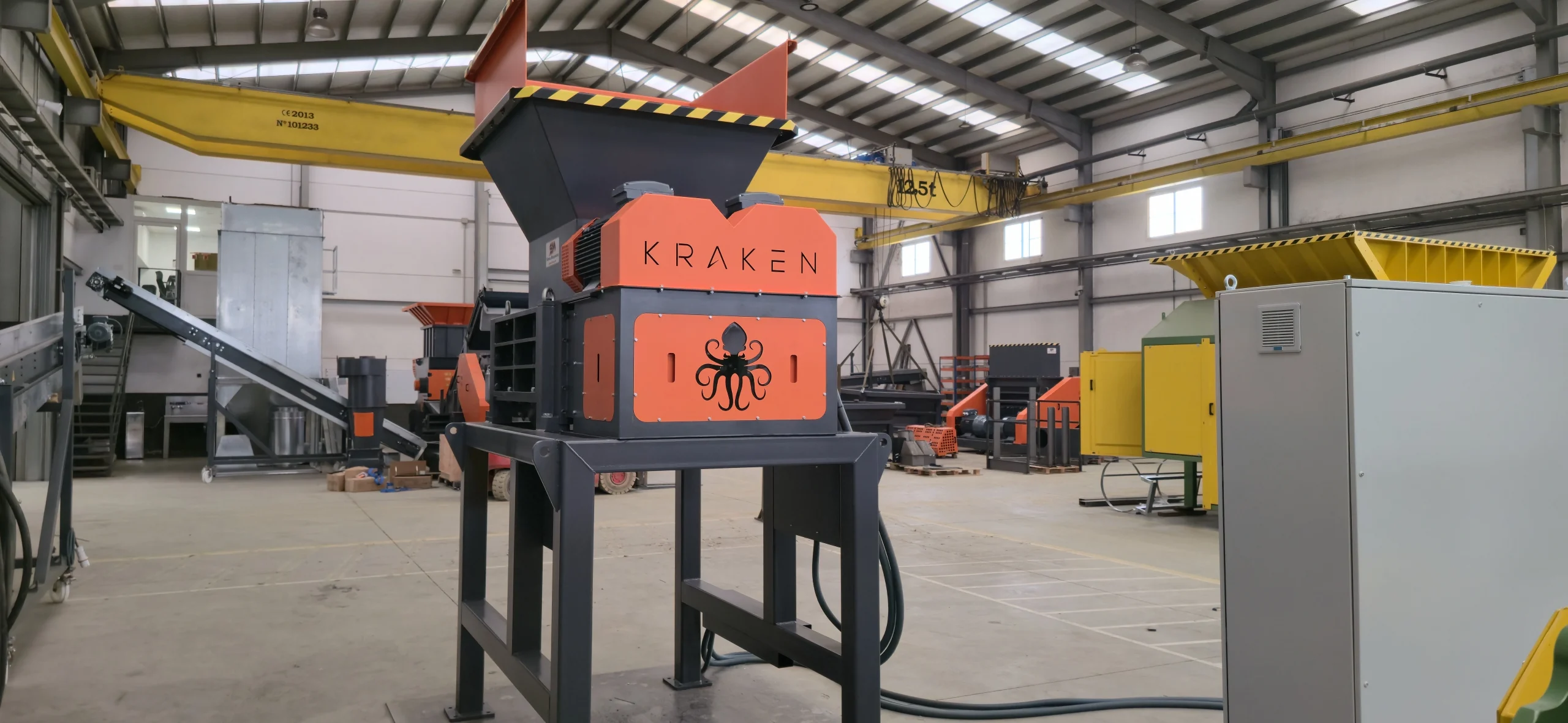 triturador 4 ejes kraken