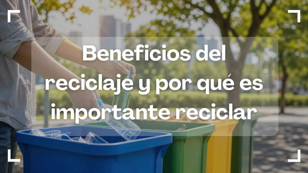 beneficios del reciclaje